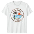Florida Est 1845 T-Shirt Coastal Beach State Pride Gift For Him And Her