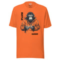 Streetwear Graphic Tee - Hustle Harder Ape Tee