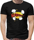 Superhero Kaboom T-Shirt - Comic - Heroes - Pop Art - Novel Graphic - Heroes