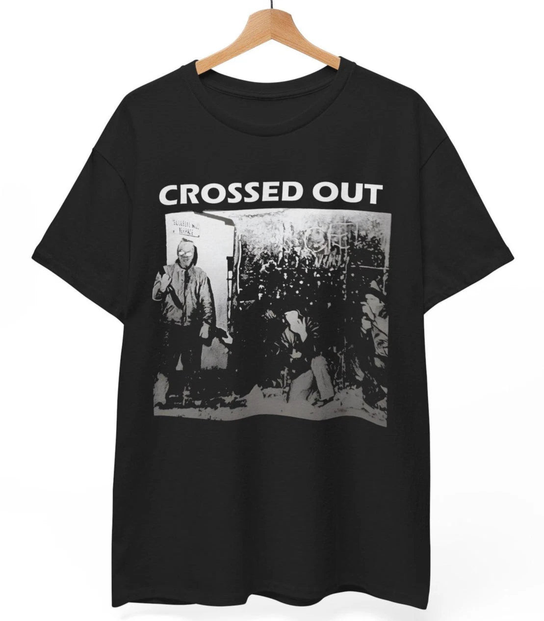Crossed Out 'Tribute Compilation' T-Shirt Powerviolence UNISEX Fastcore Tee S-5X