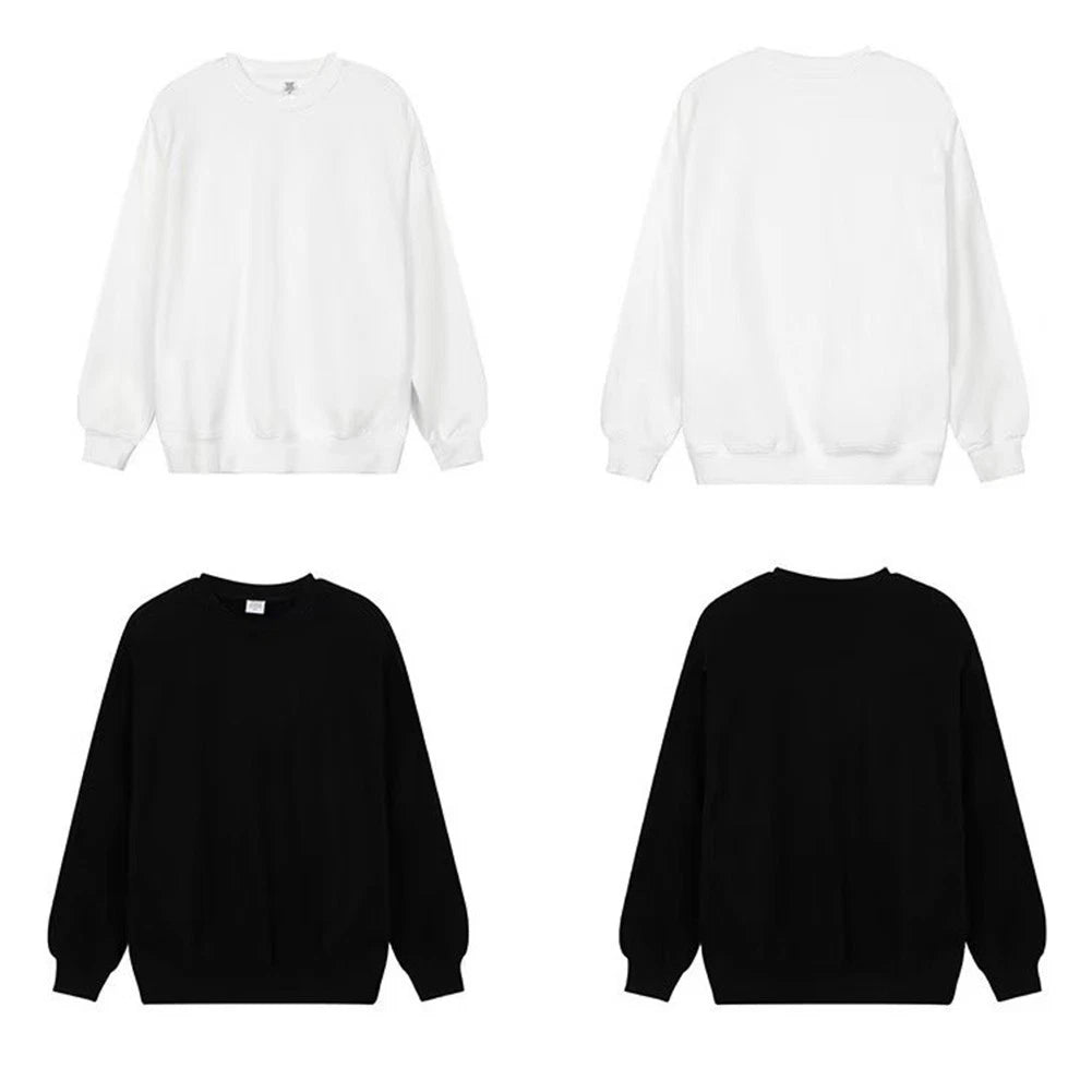 Men Fleece Lined Long Sleeve Shirt Loose Fit Casual Top for Daily Wear