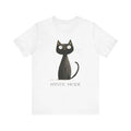 Cute Cat Graphic Tee, Fun Cat Shirt, Pet Lover Gift, Everyday Apparel, Quirky
