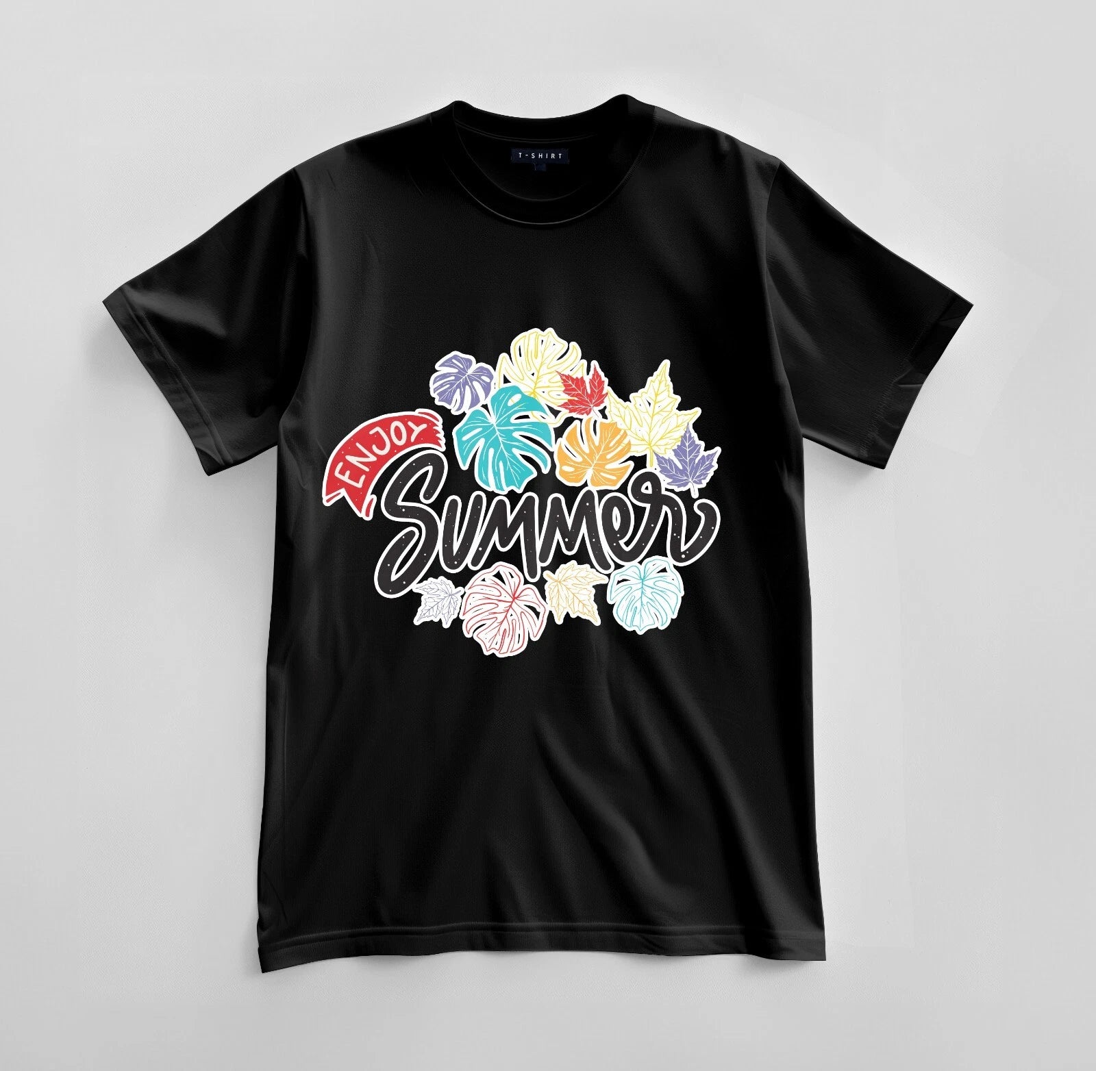 Custom Summer Graphic T-shirt Design Unisex Jersey Short Sleeve Tee