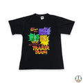 Vintage 90s Jerry Springer T Shirt Mens Large Black Family Is Trailer Trash Tee
