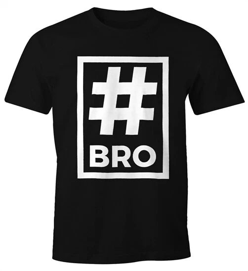 Men's Bro Brother Hashtag Moonworks® T-Shirt