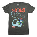 Nova New Adult T-Shirt - Chibi Skottie Younng Art Flying Below Name
