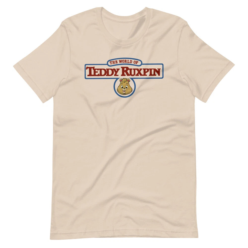 THE WORLD OF TEDDY RUXPIN 80s Bear Graphic Tee Shirt Unisex t-shirt