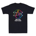 Atheist Logo Atom Symbol Question Everything Novelty Men's Short Sleeve T-Shirt