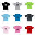 Create Your Custom T-shirt Multi Colors Multi Fonts Free Shipping