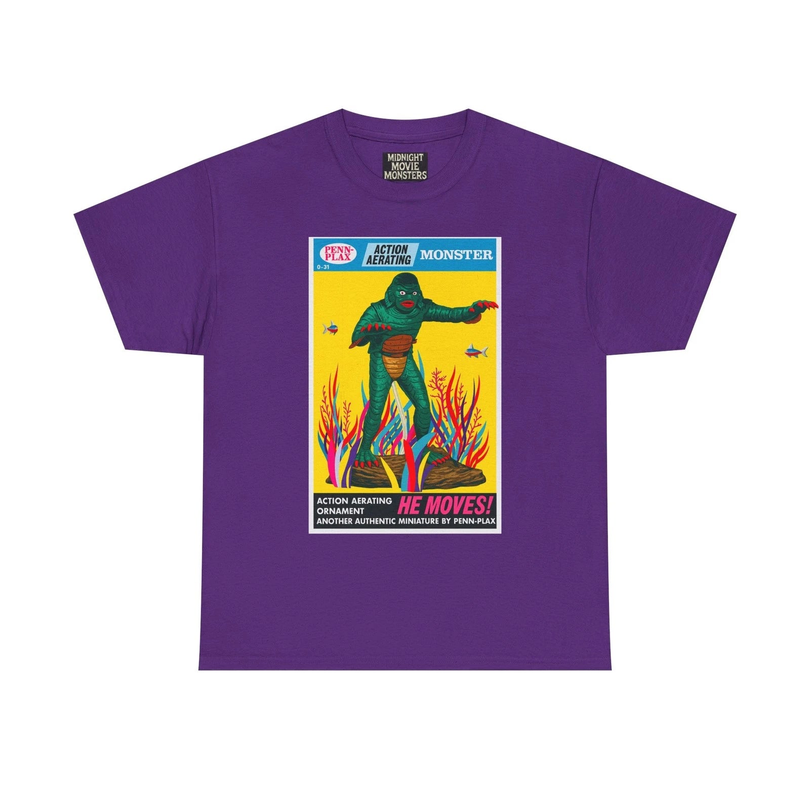 The Creature From The Black Lagoon Penn-Plax T-Shirt Unisex Tee Vintage Style