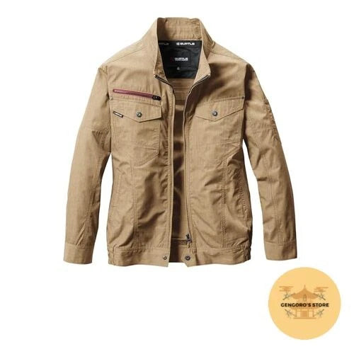 BURTLE AIRCRAFT AC7141 Fan-Cooled Jacket Khaki Size XL 2026 Japan Work