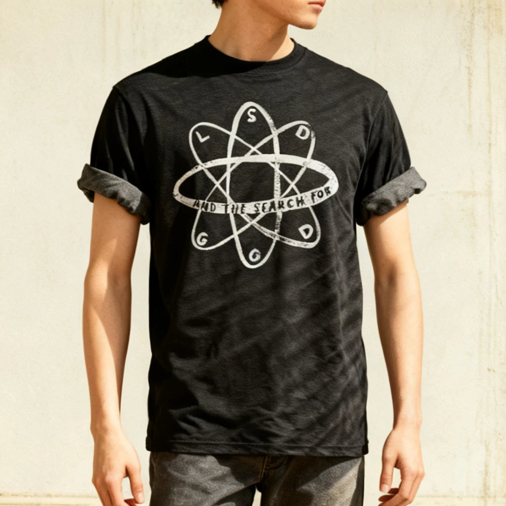 LSD and The Search For God basic Logo Black T Shirt Full Size S-5XL NWT