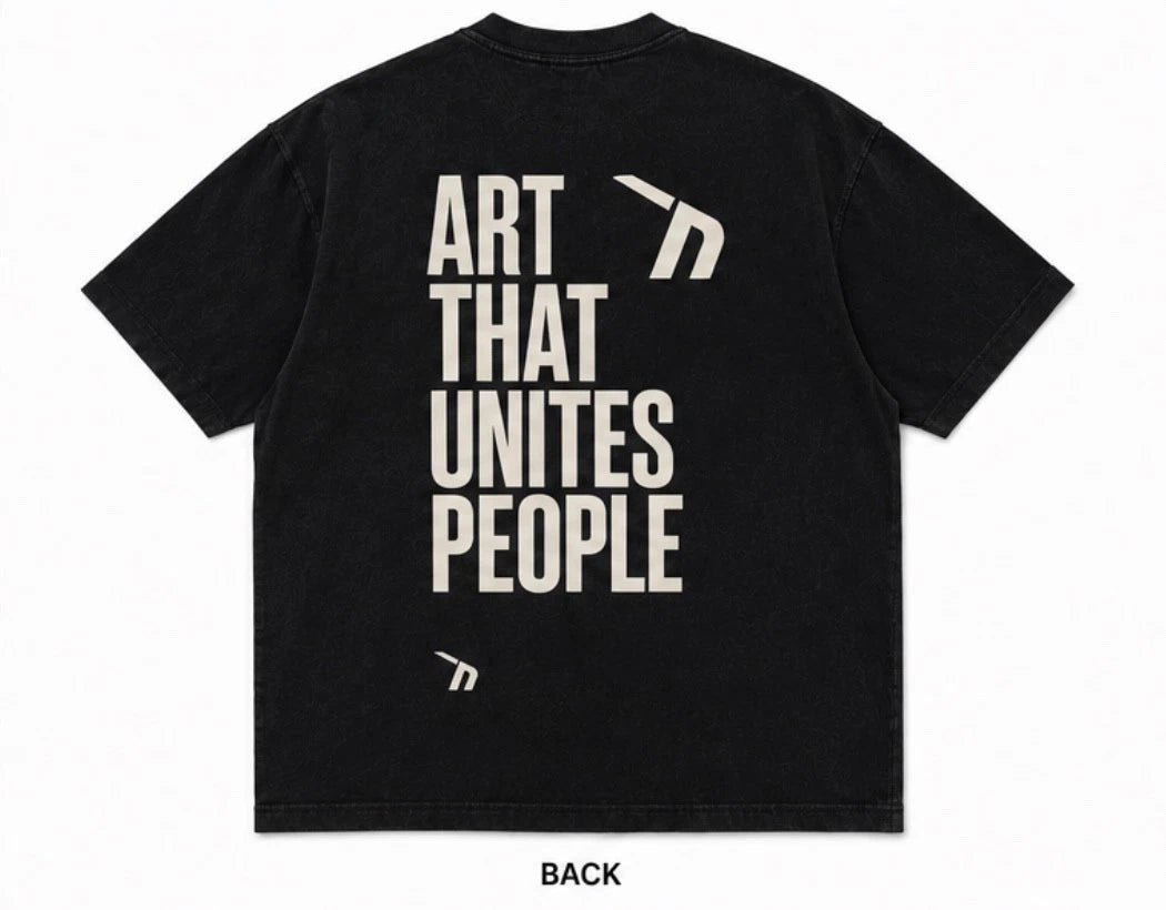Freshy - Art That Unites People S/S Tees in Premium Heavy Weight 280 GSM Cotton