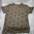 Pug T Shirt Creative Destruction Men's XL Brown Dog All Over Print