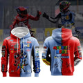 Marquez Bros Du cati x Gresini BK8 for Moto GP Fans Hoodie