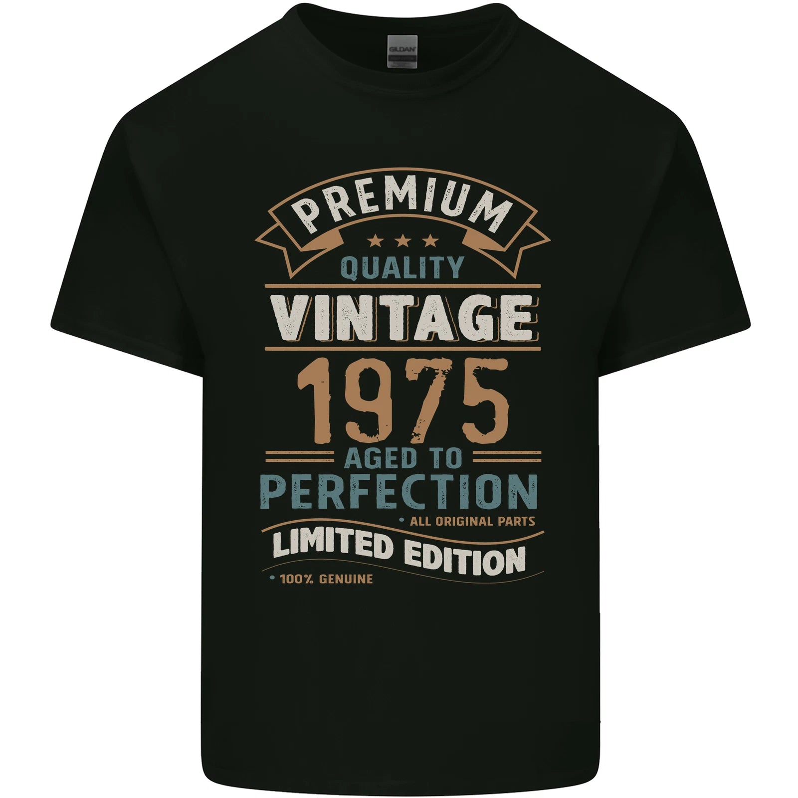 Premium Vintage 51st Birthday 1975 Mens Light Cotton T-Shirt