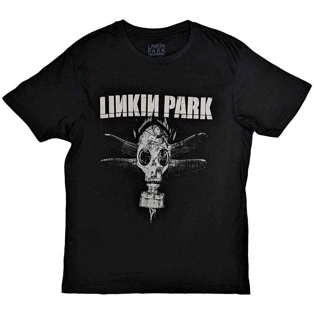 Linkin Park T-Shirt Gas Mask Rock Band New Black Official