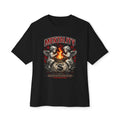 Burning Money Cherub Oversized T Shirt Angel Streetwear Graphic