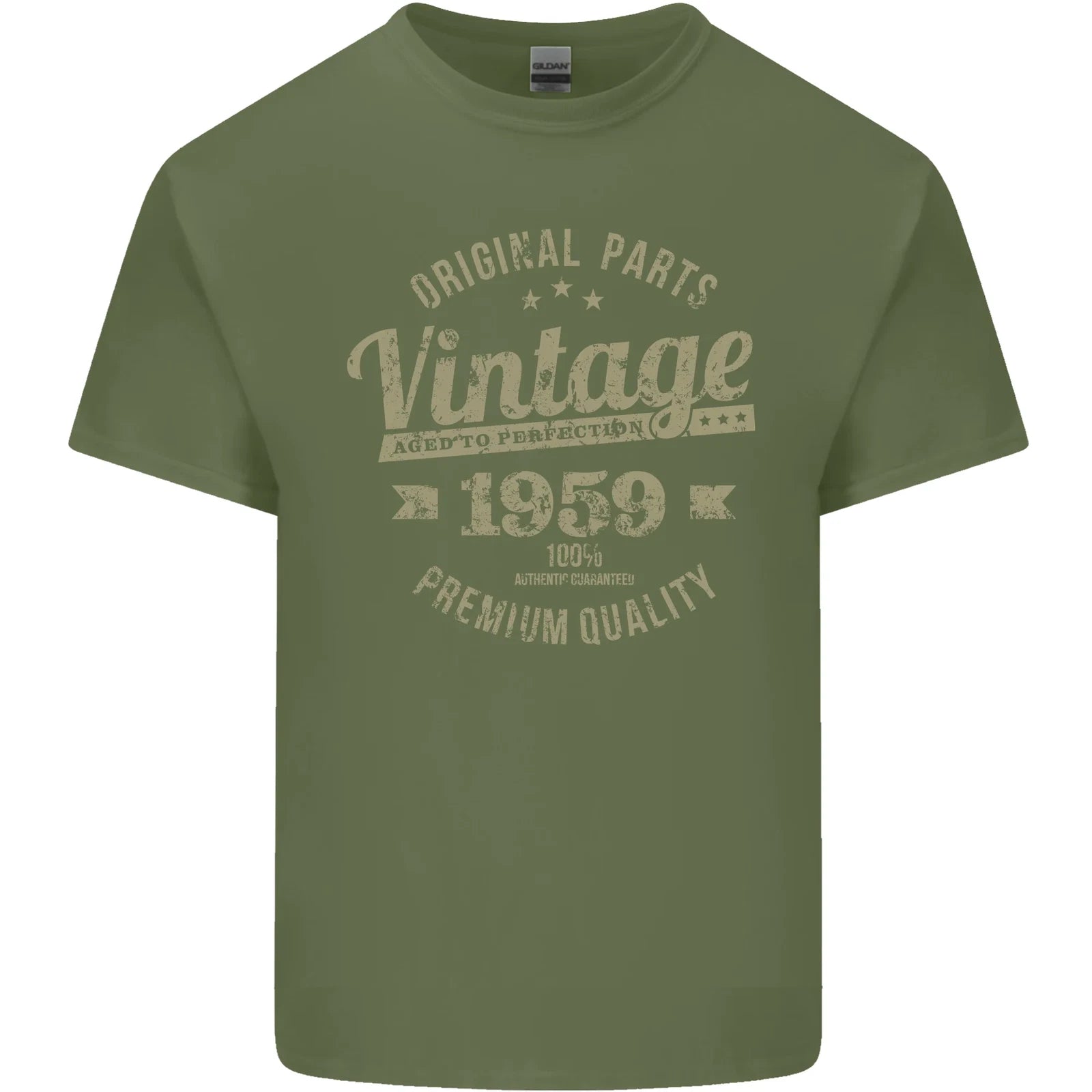 Vintage Year 67th Birthday 1959 Mens Cotton T-Shirt Tee Top