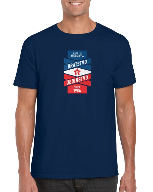 Bratstvo i Jedinstvo | Brotherhood And Unity | Yugoslavia | Retro | T Shirt