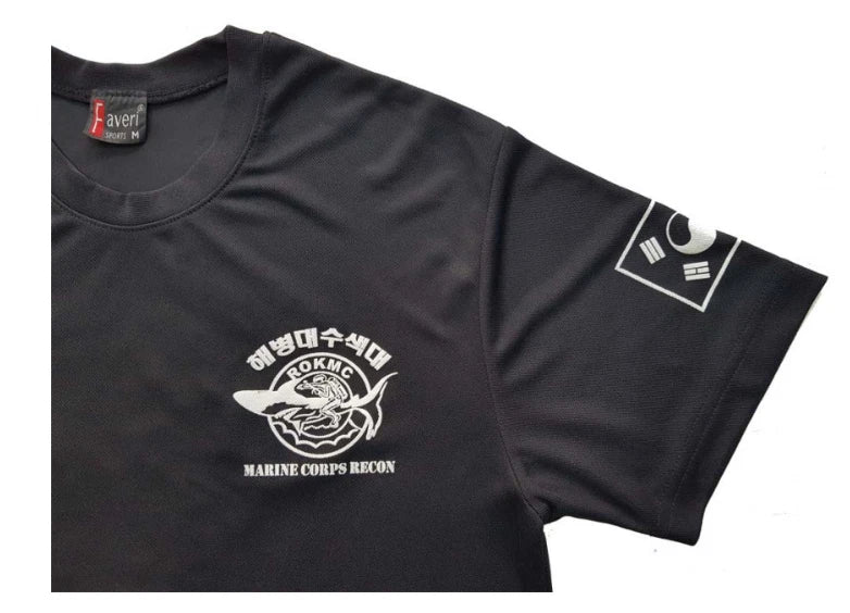 ROK Marine Corps Recon Tactical T-Shirt Cool Dry Kolon Fabric Korea Military #2