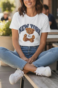 NYC Teddy Bear T-Shirt | New York Bear Graphic Tee