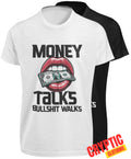 Money Talks Bullshit Walks T-SHIRT Card Hustler Poker Player Blackjack Casino
