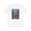 Tokyo Cityscape T-Shirt Neon Night Art Tee Tokyo Tower Illustration Urban Japan