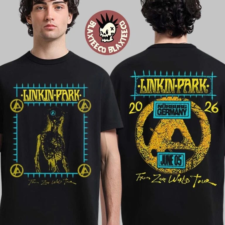 Linkin Park Rock Am Ring Festival 2026 Exclusive Merch Tee