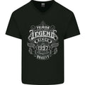 Premium Legend 29th Birthday 1997 Mens V-Neck Cotton T-Shirt