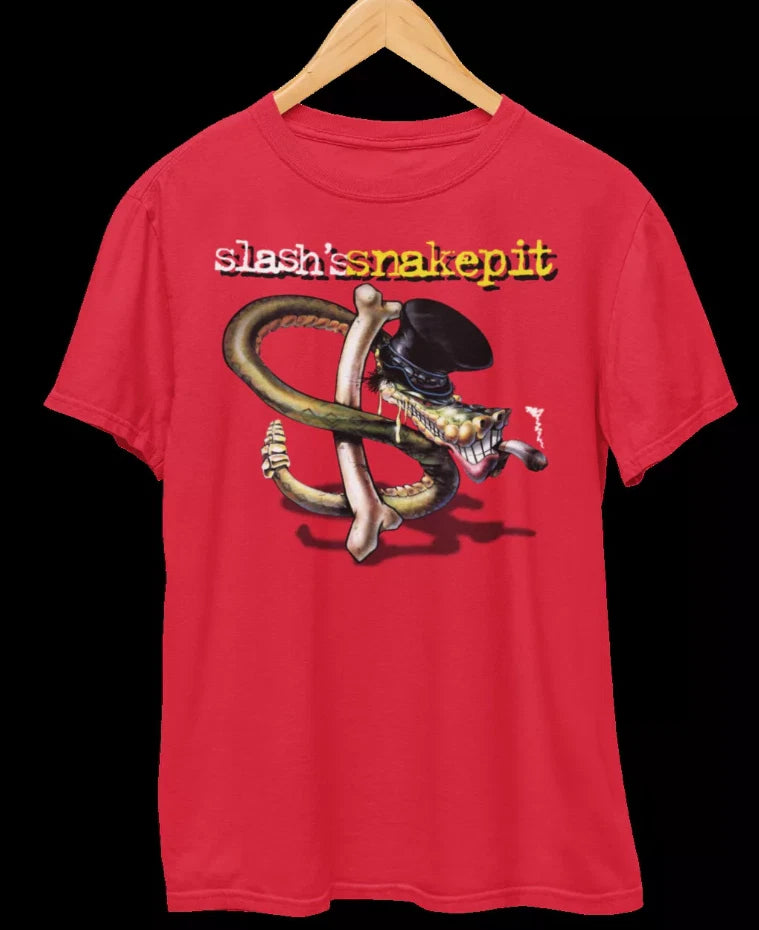 Retro Slash’s Snakepit Band Short Sleeve Unisex All Size
