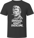 Gunny Highway Improvise Adapt Overcome Iconic 80s Movie T Shirt