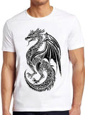 Dragon Celtic Emblem Viking Warriors Meme Cult Movie Music Gift Tee T Shirt 2444