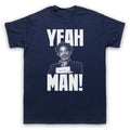 DESMOND'S BARBER SHOP UNOFFICIAL PORK PIE YEAH MAN TV MENS & WOMENS T-SHIRT