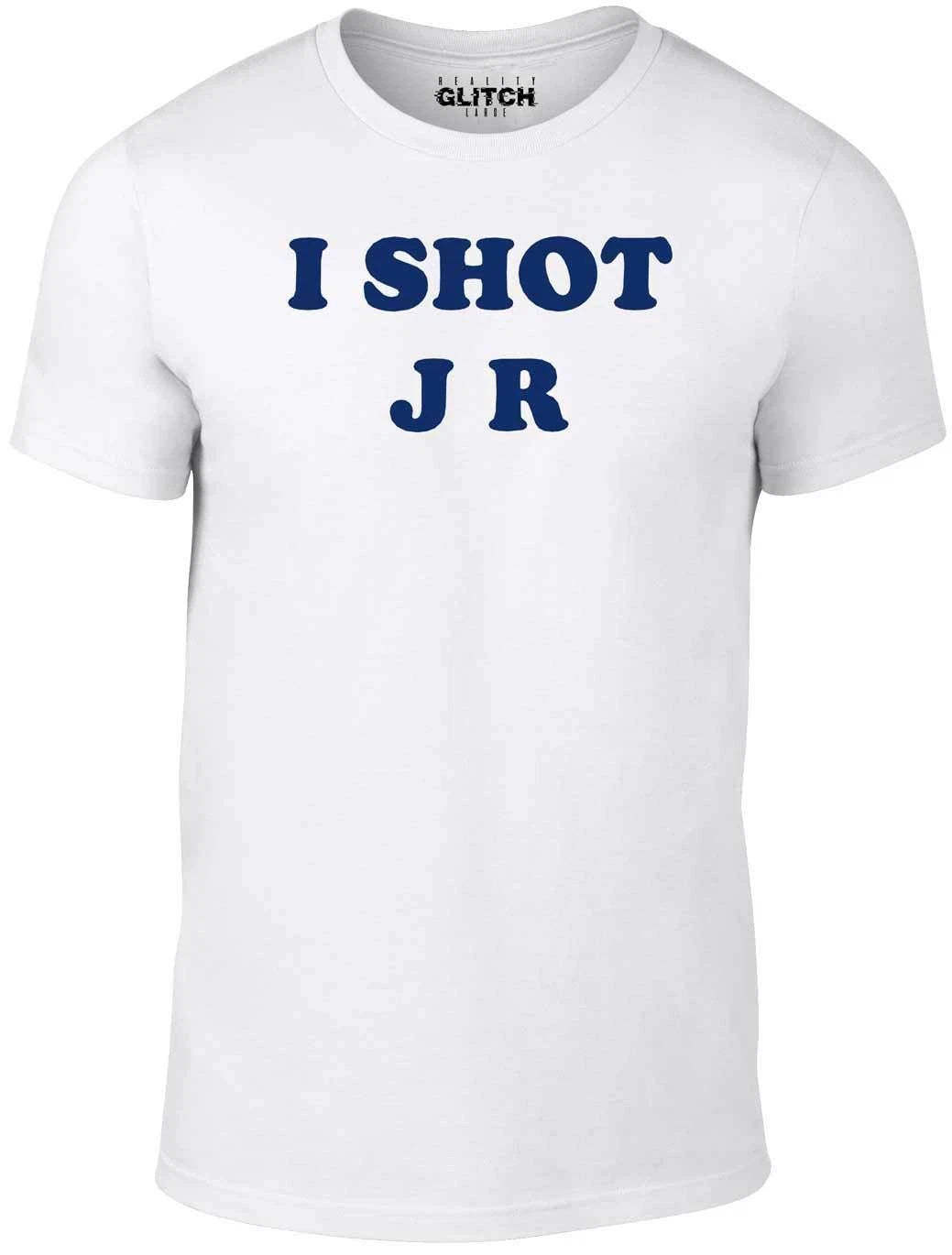 I shot JR t shirt - Funny t-shirt comic party retro replica tv