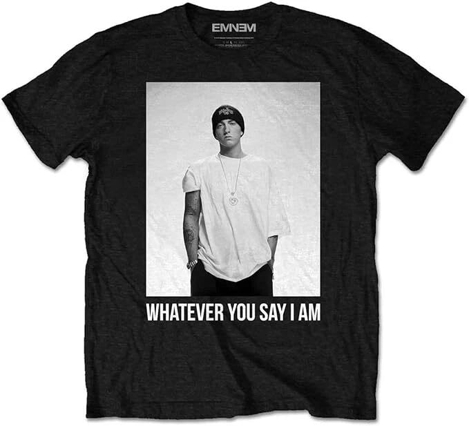 EMINEM Whatever Soft Slim Fit T-SHIRT NEW S M L XL 2XL 3XL official