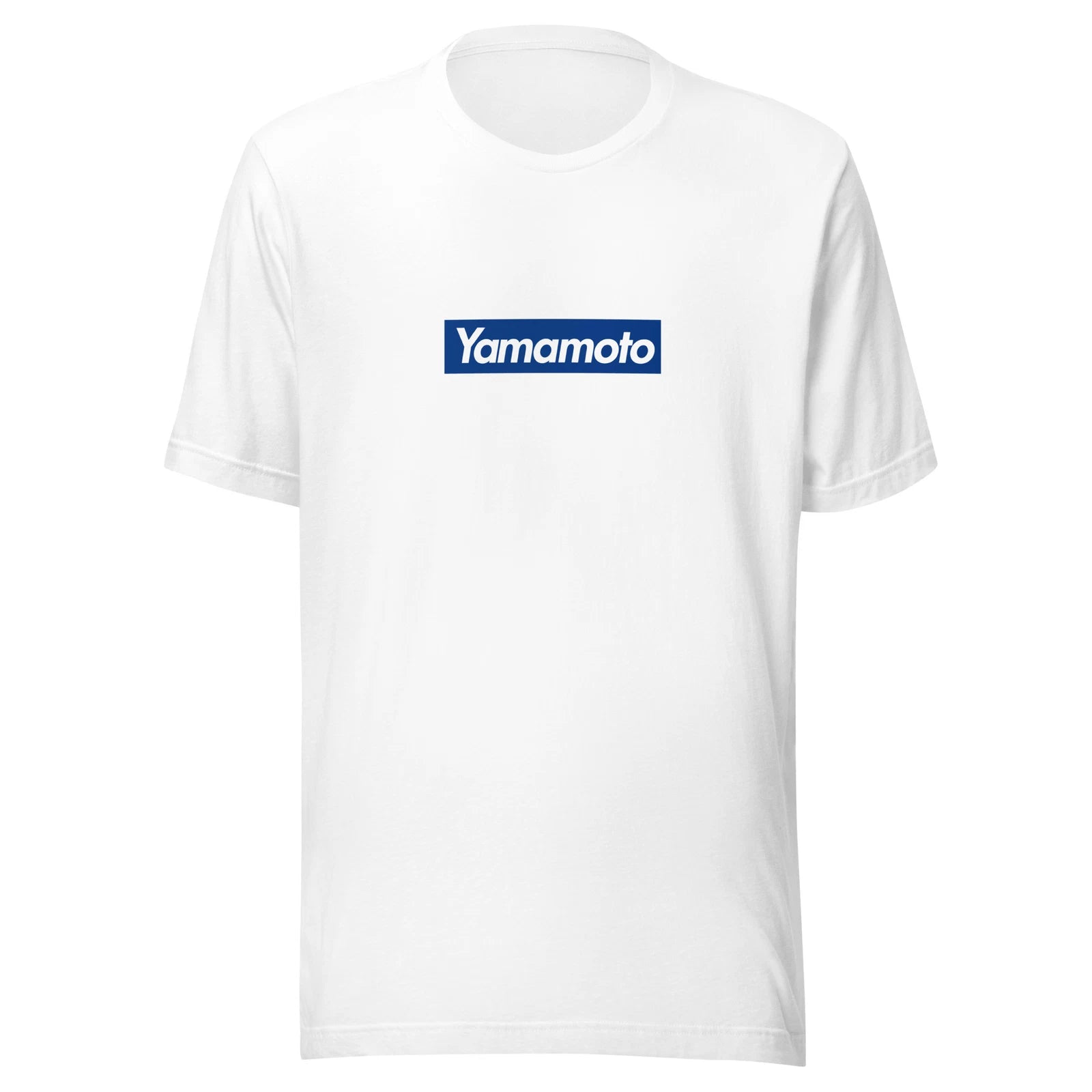 YOSHINOBU YAMAMOTO Box Logo T-SHIRT Los Angeles Dodgers  Pitcher Baseball Japan