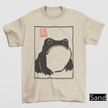 Matsumoto Hoji Frog Shirt Japanese Woodblock Art Gildan 5000 Toad Meme 5XL New