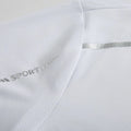 Mens Thin Polyester Quick Dry Short Sleeve Casual Top Round Neck for Daily Wear