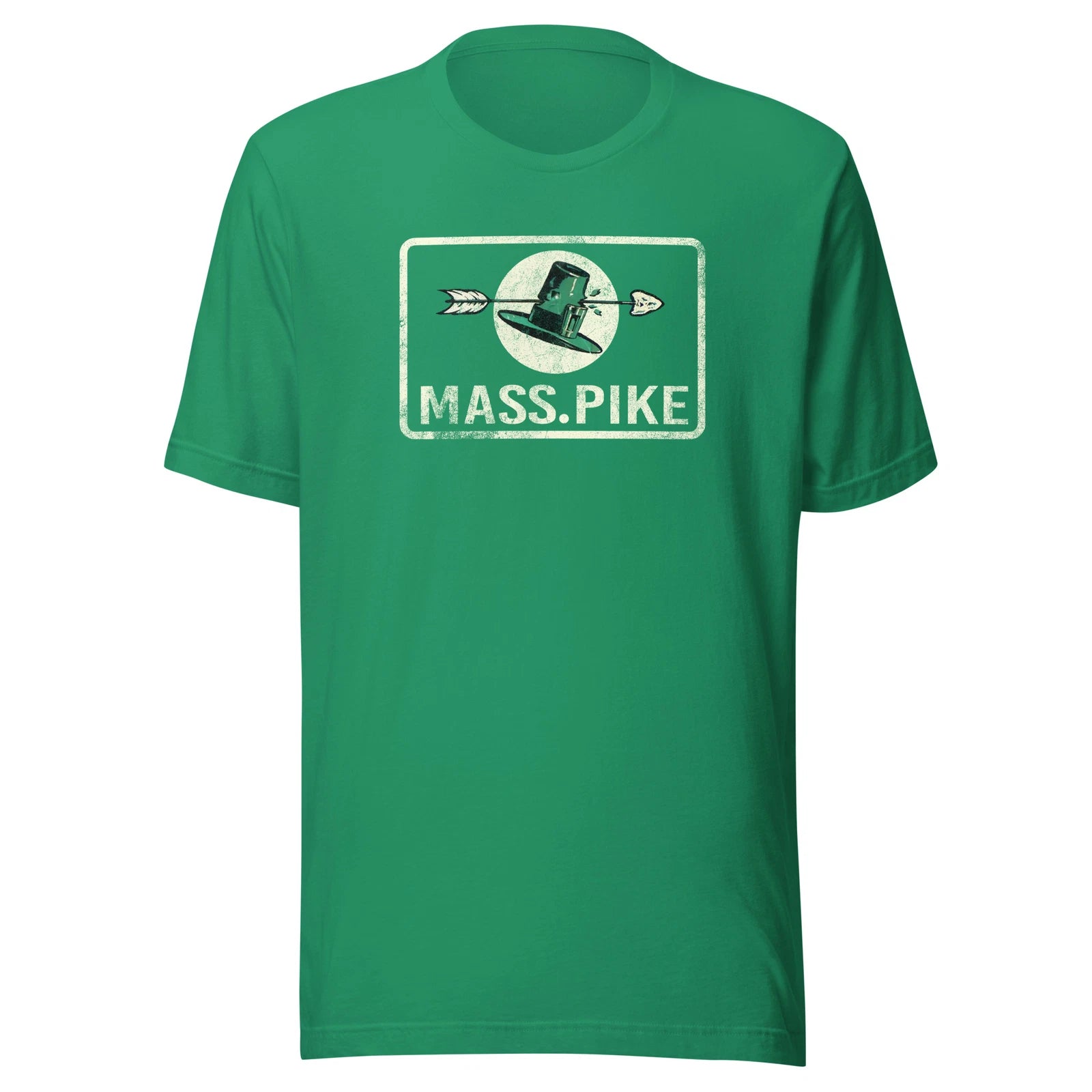 Mass Pike T Shirt - Retro 1960s Massachusetts Highway