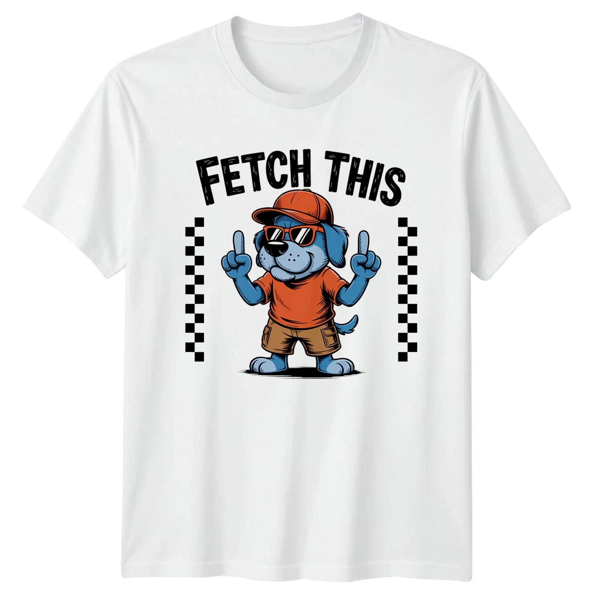 Fetch This T-Shirt Sarcastic Dog Humor Dogs Birthday Gift For Him And Her