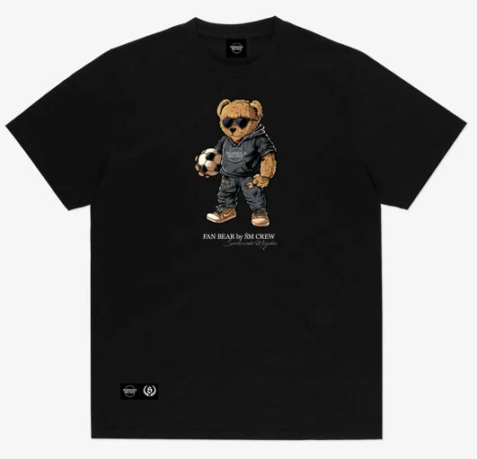 Urban Environment T-shirt Fan Bear Black