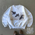 HOT! Retro Crow Nature Sweatshirt , 90s Vintage Gothic Raven Bird