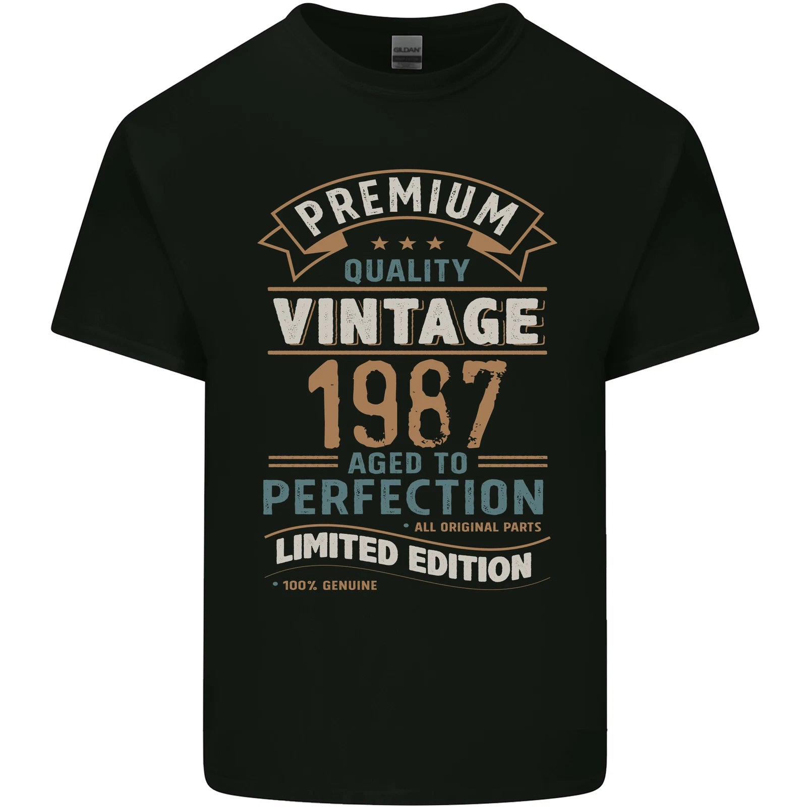 Premium Vintage 39th Birthday 1987 Mens Light Cotton T-Shirt