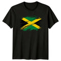 Jamaica Flag Grunge Style Travel Mens T-Shirt Womens Tee Graphic Unisex Top