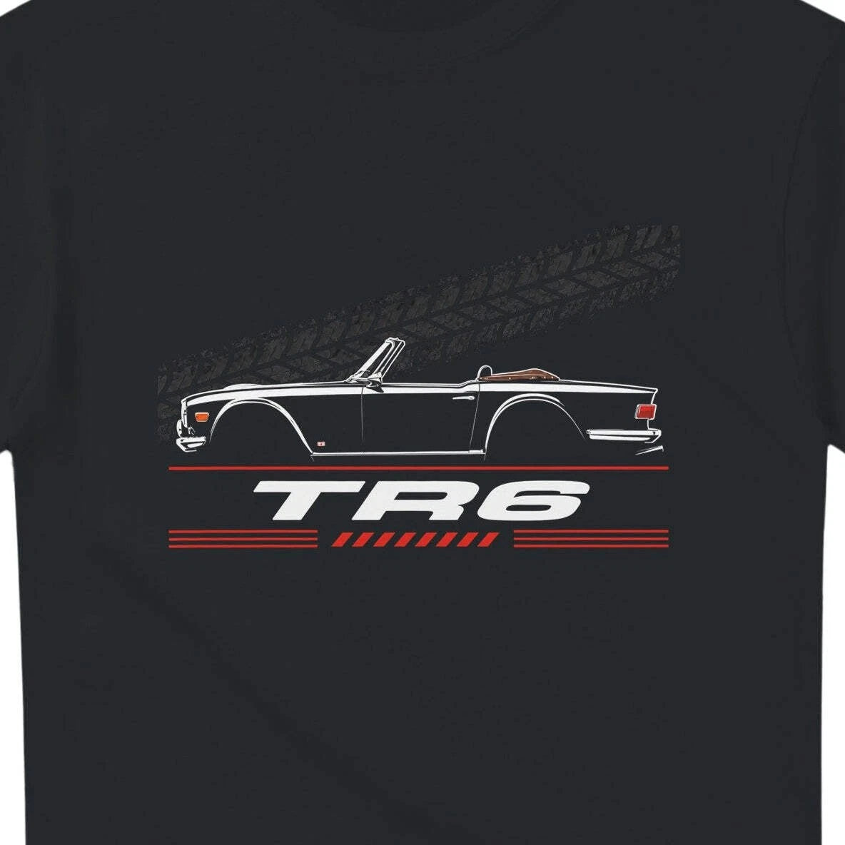 For Fans of the Triumph TR6 Automotive Graphic T-Shirt Classic Car Gift Tee Wear