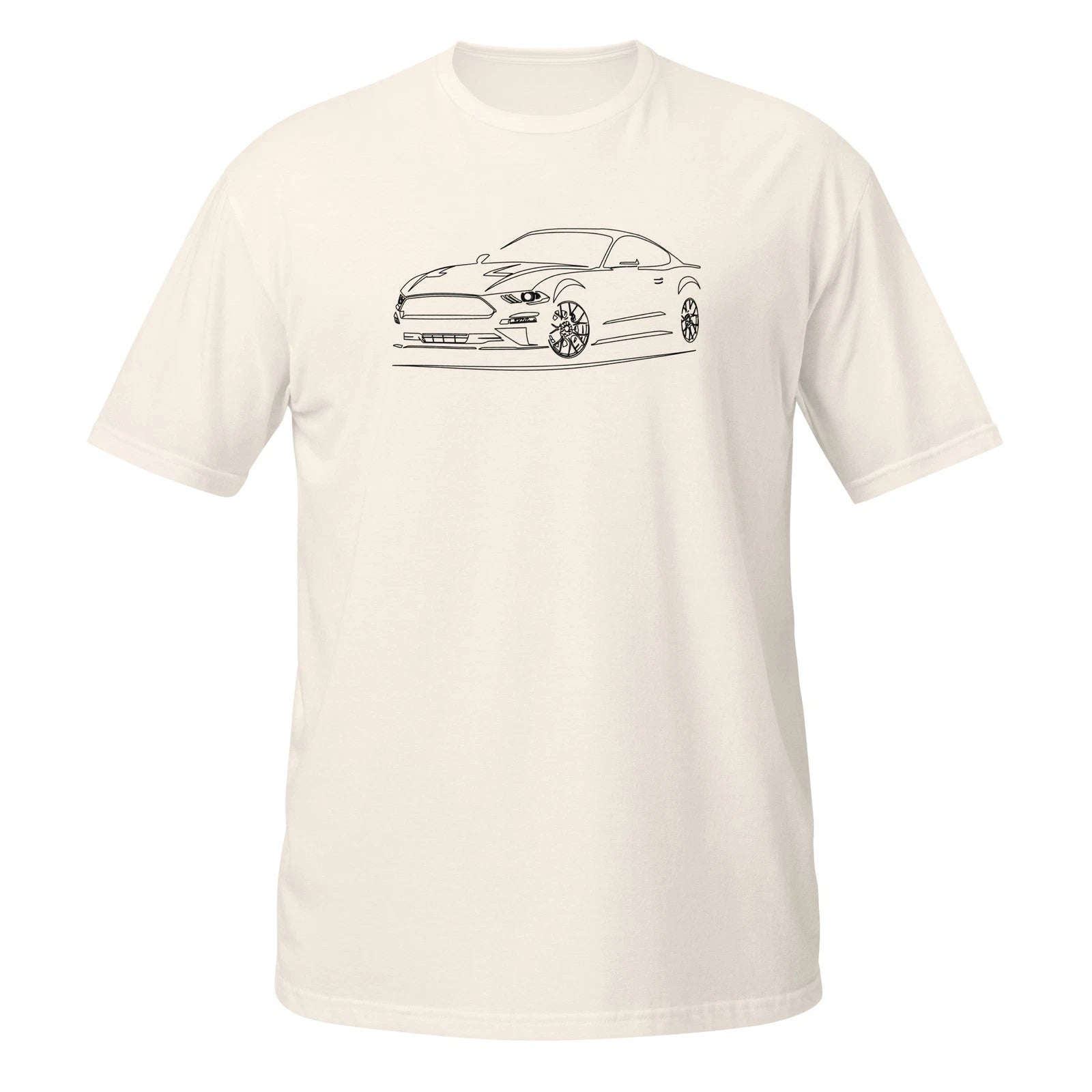Comfy T-Shirt For Ford Mustang GT 2018 Car Lovers Birthday Gift Stylish Tee