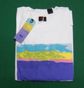 New Levis Crew Creative Growth White Shirt Mens L/S T Shirt Size 2XLARGE RLEV-42