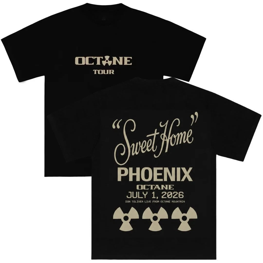 Don Toliver Merch, Octane Sweet Home Phoenix July 1, 2026 Graphic Unisex TShirt