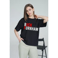 Funny Political Gag T Shirt Buck Burnham Parody British Humour Graphic Tee Black